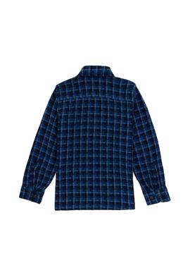 Erkek Çocuk Koyu Mavi Jean Gömlek - 50273320024