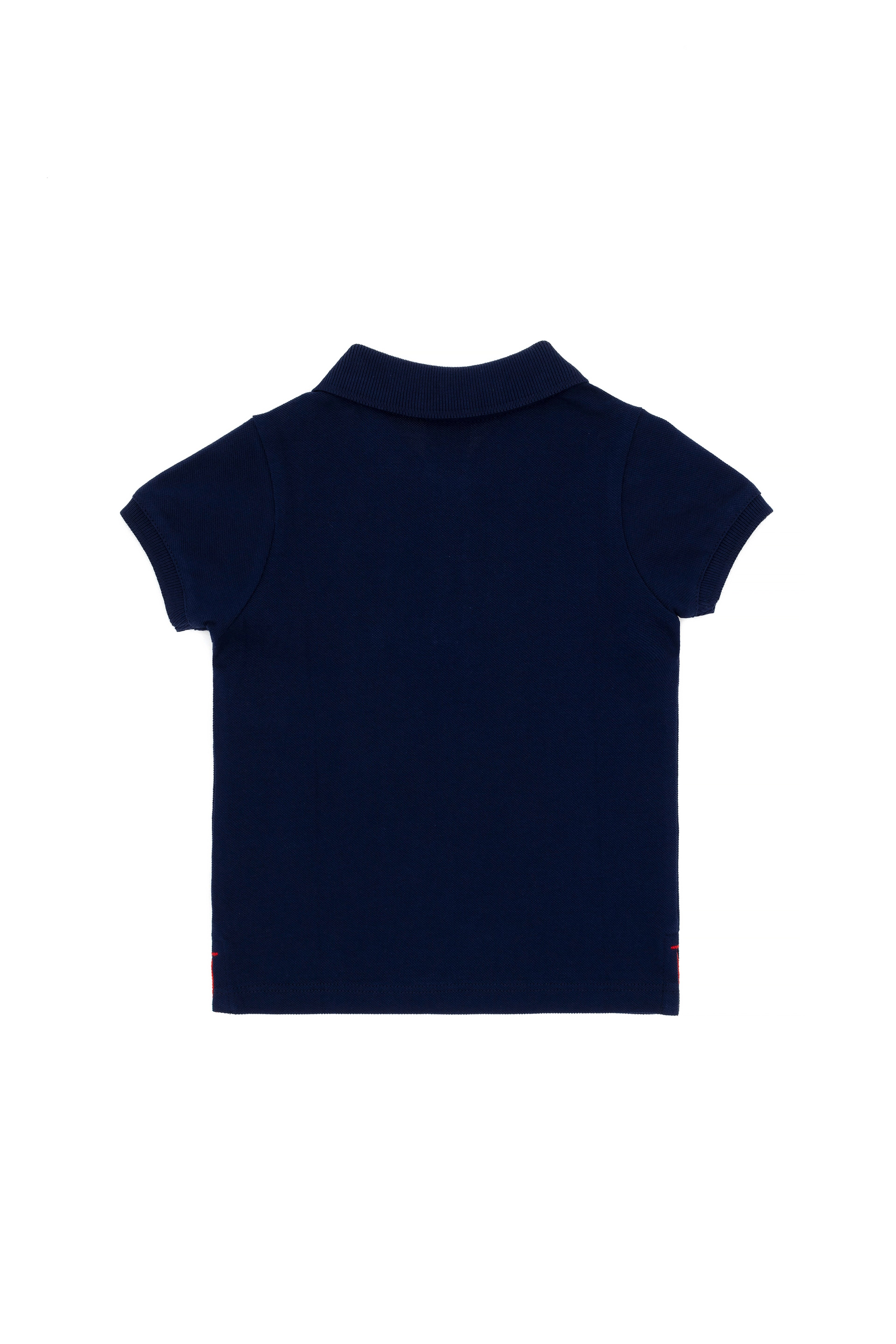 Erkek Bebek Kırmızı Basic Polo Yaka Tişört - Image 3