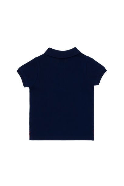 Erkek Bebek Kırmızı Basic Polo Yaka Tişört