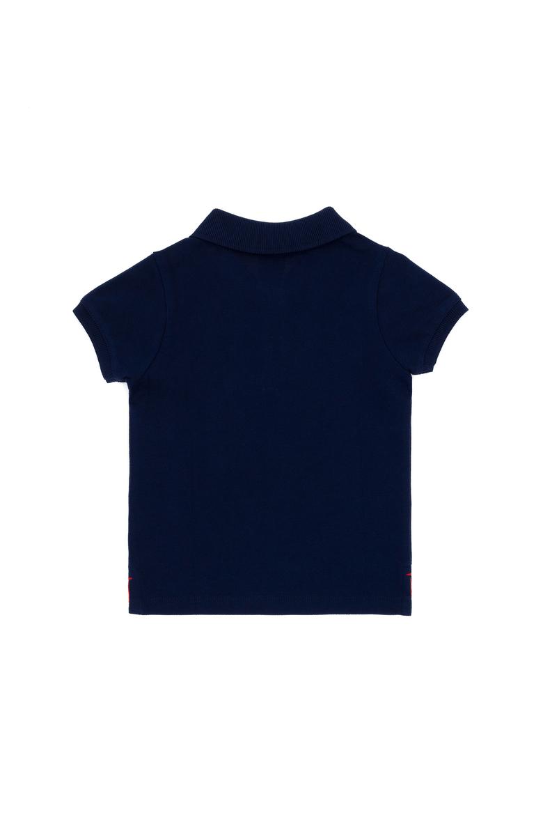 Erkek Bebek Kırmızı Basic Polo Yaka Tişört - 50265996162