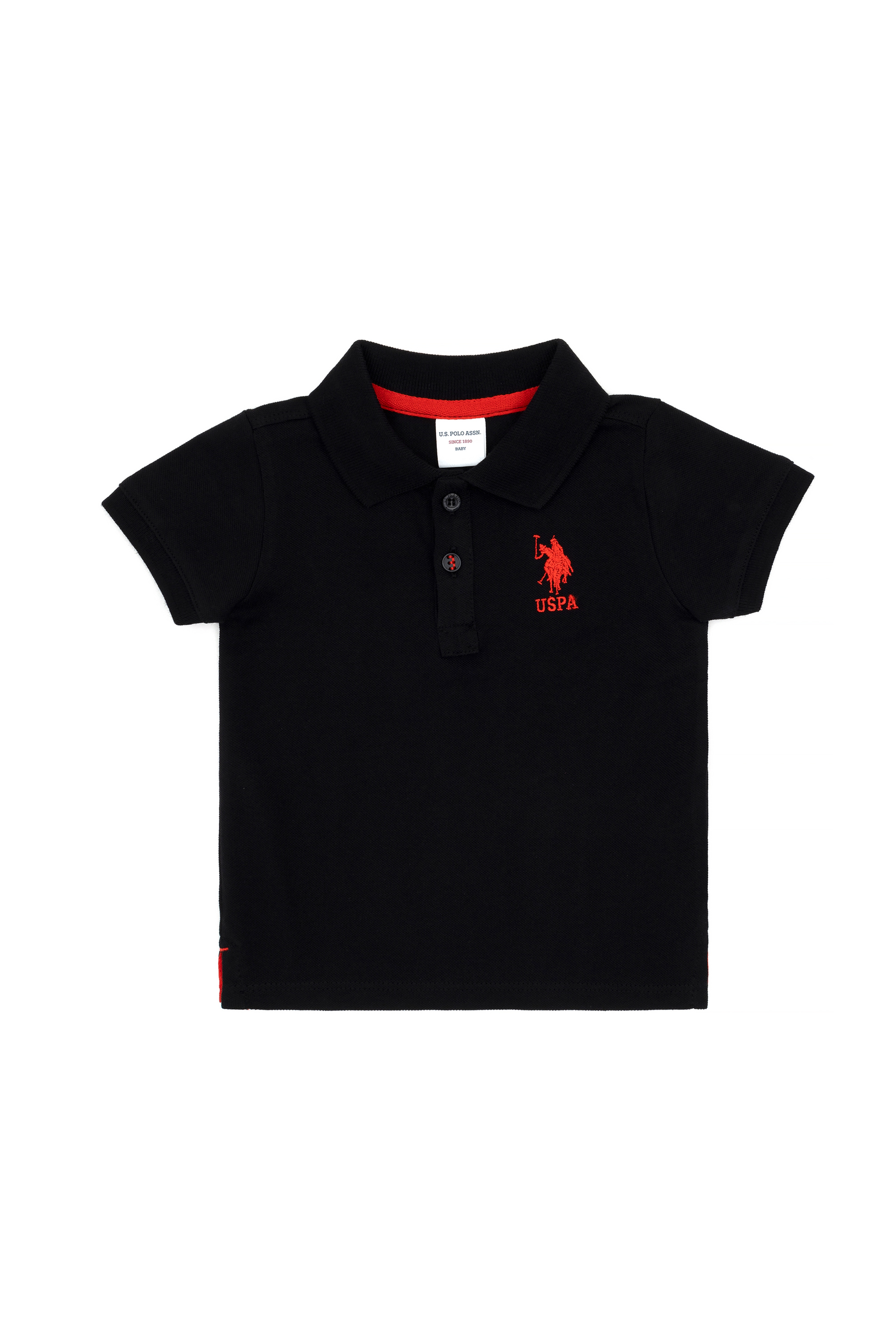 Erkek Bebek Siyah Basic Tişört - Image 2
