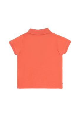Erkek Bebek Somon Basic Polo Yaka Tişört - 50265996177