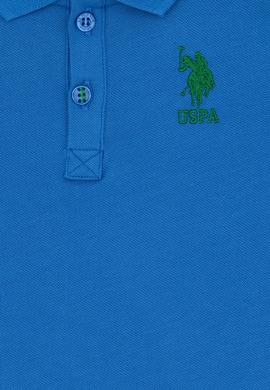 Erkek Bebek Saks Basic Polo Yaka Tişört - 50265996204