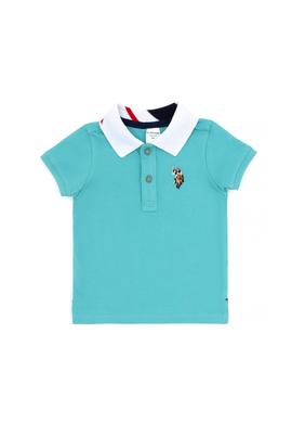 Erkek Bebek Mint Basic Polo Yaka Tişört - 50266003072