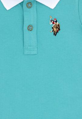 Erkek Bebek Mint Basic Polo Yaka Tişört - 50266003072