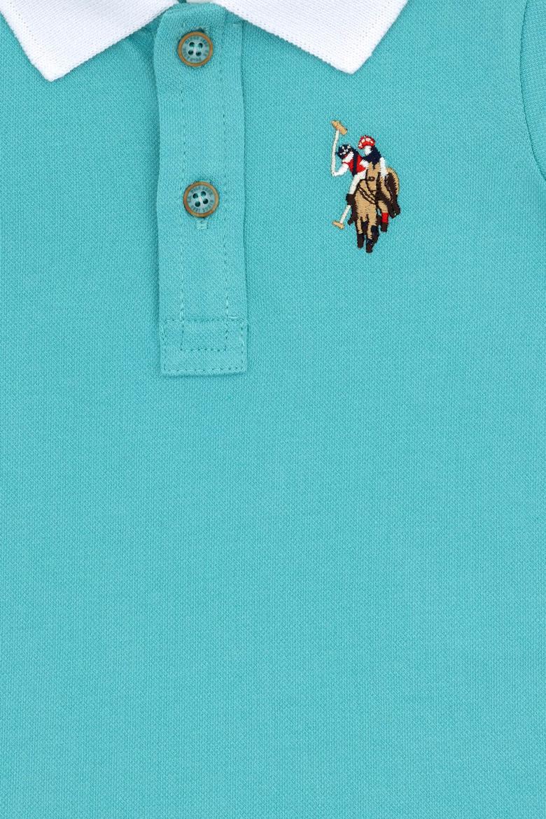 Erkek Bebek Mint Basic Polo Yaka Tişört - 50266003072