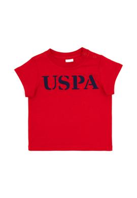 Erkek Bebek Kırmızı Basic Tişört - 50266006179