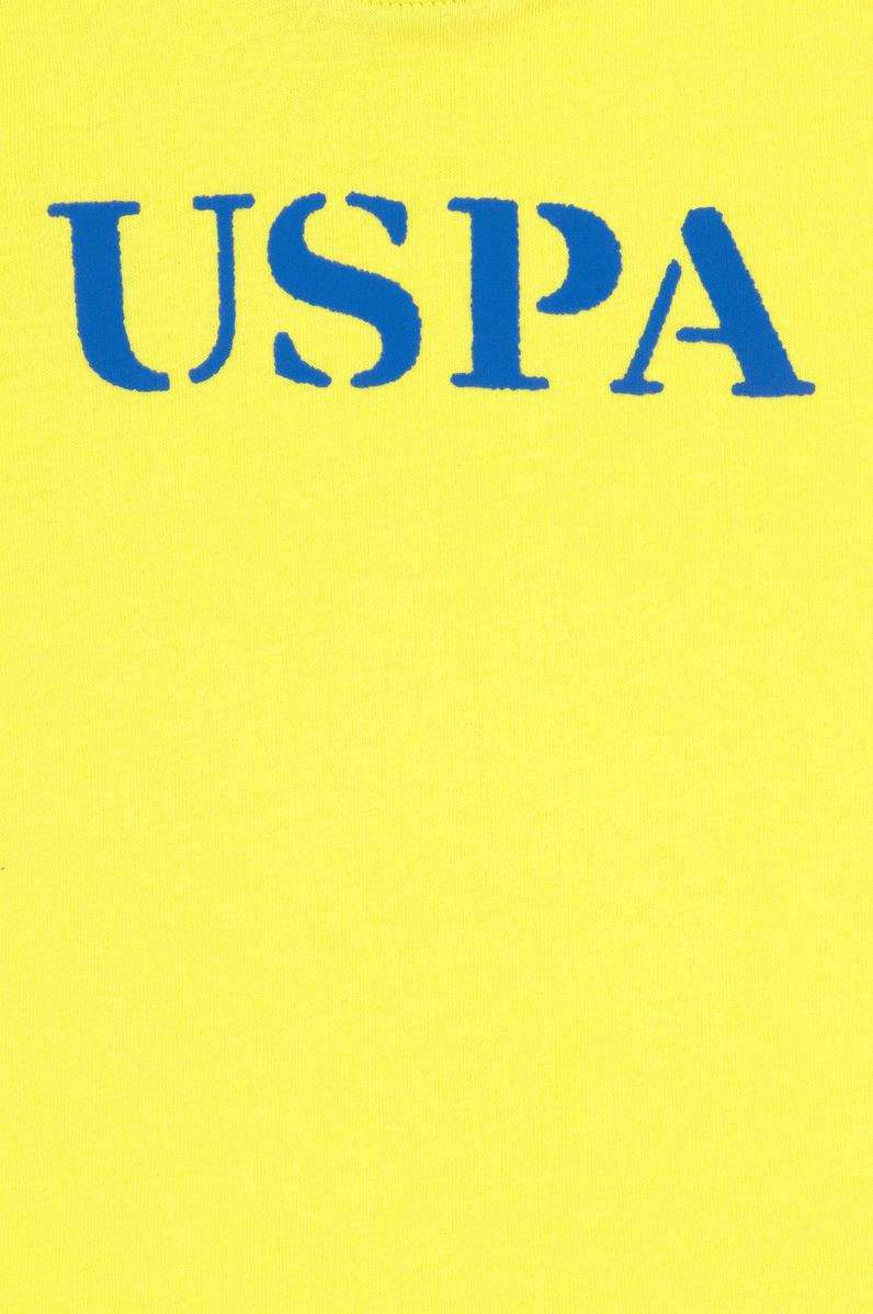 Erkek Bebek Neon Sarı Basic Tişört