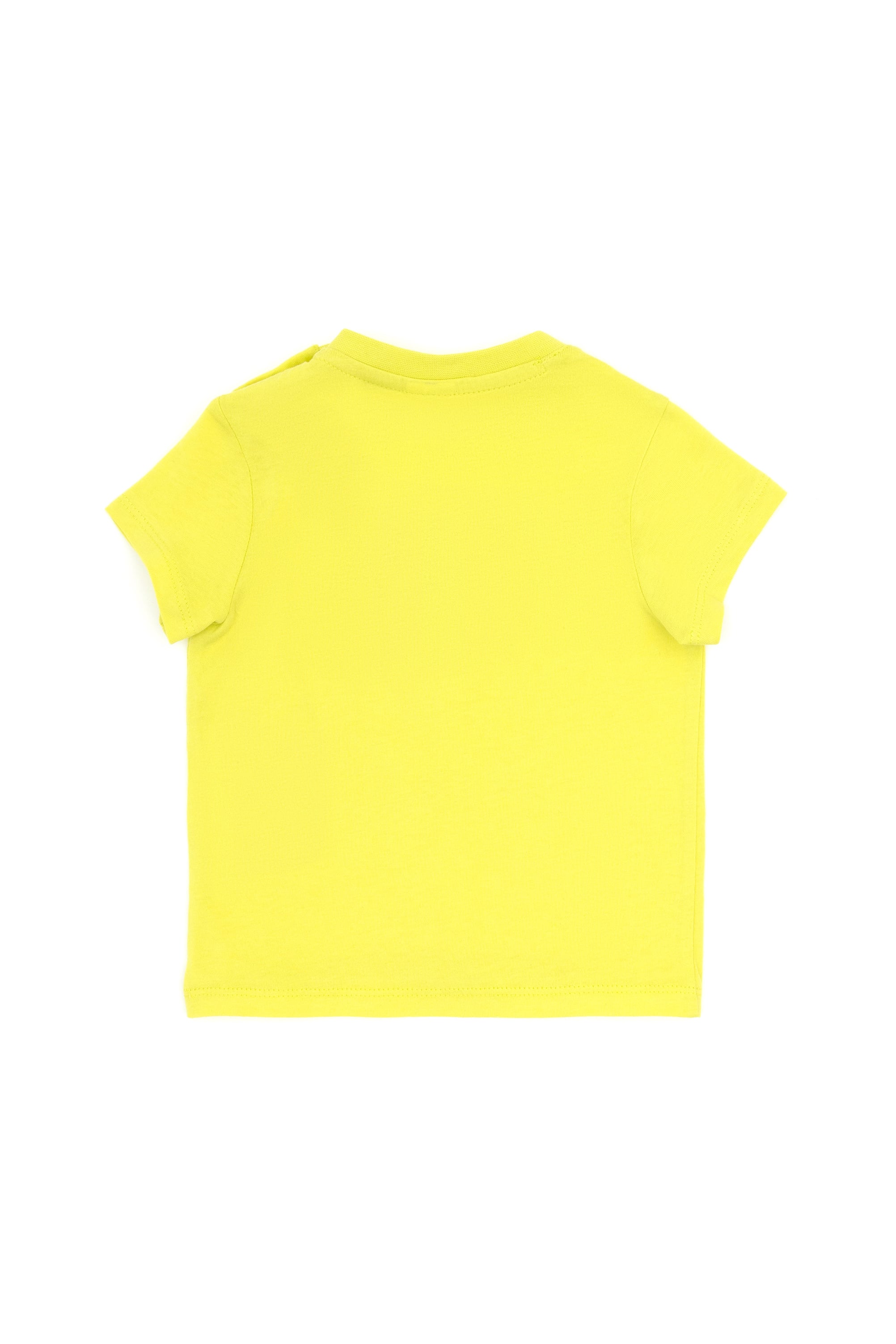 Erkek Bebek Neon Sarı Basic Tişört