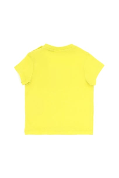 Erkek Bebek Neon Sarı Basic Tişört