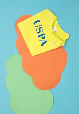 Erkek Bebek Neon Sarı Basic Tişört - 50266006201