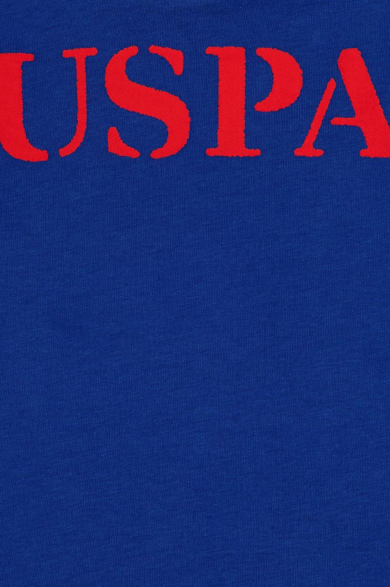 Erkek Bebek Mavi Basic Tişört