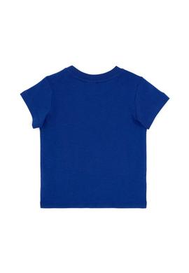 Erkek Bebek Mavi Basic Tişört - 50266006203