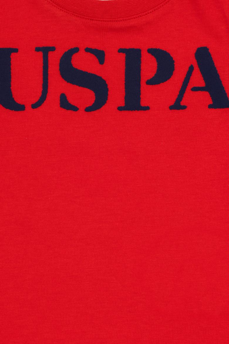 Erkek Bebek Kırmızı Basic Tişört - 50266006206