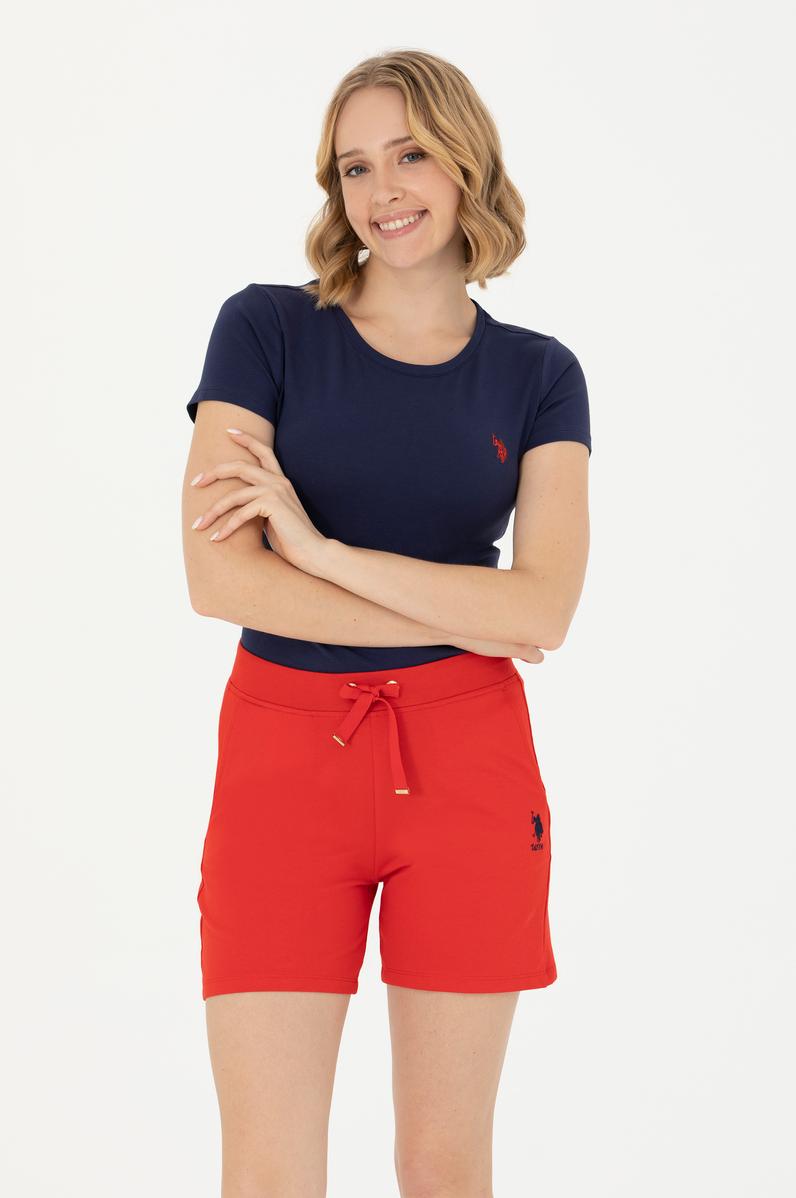 Kadın Lacivert Basic Bisiklet Yaka Tişört