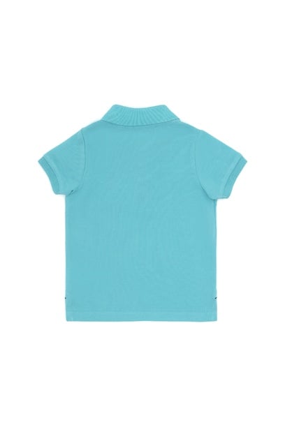 Erkek Bebek Mint Basic Polo Yaka Tişört