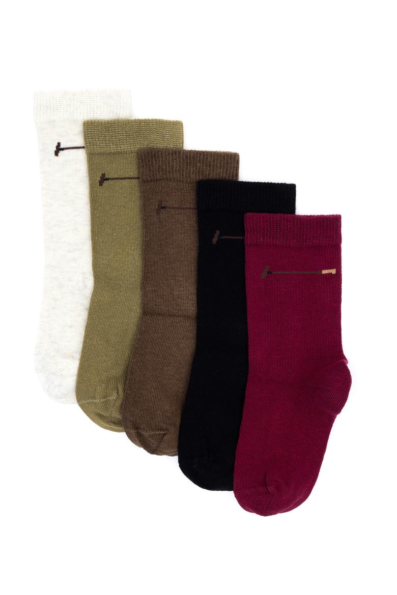 Erkek Çocuk 5'li Soket Çorap