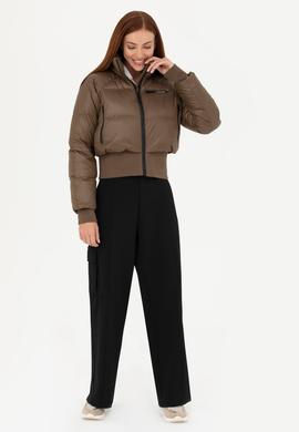 Kadın Kahverengi Mont - 50271235012