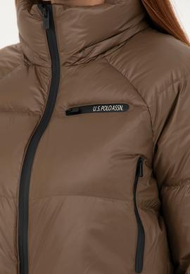 Kadın Kahverengi Mont - 50271235012