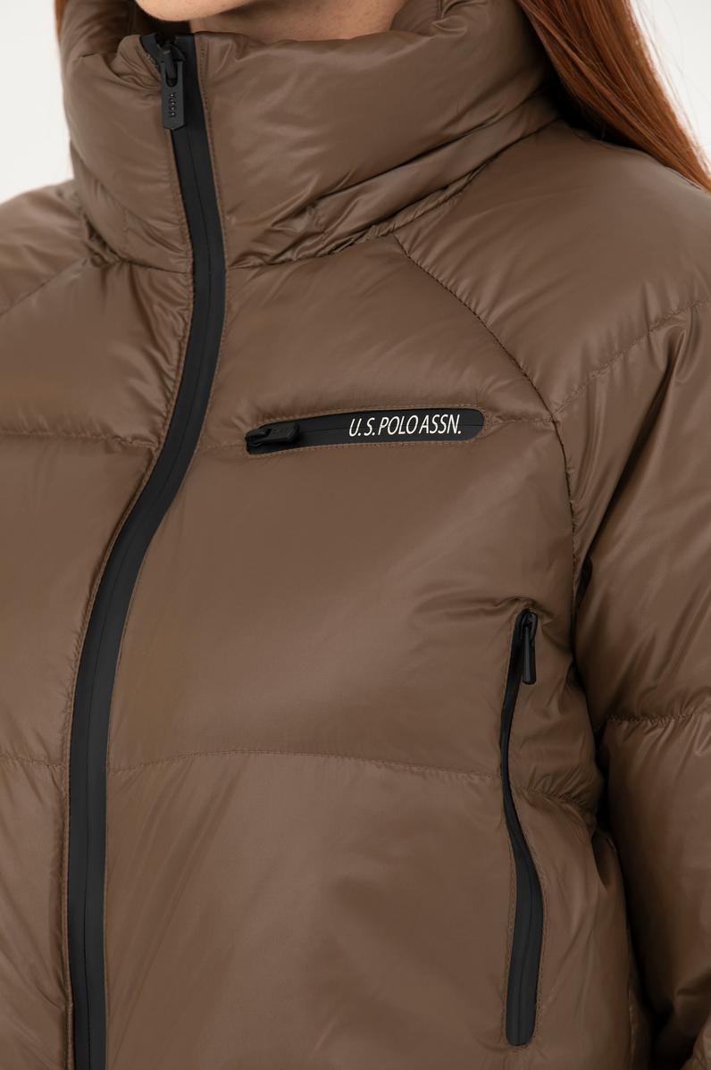 Kadın Kahverengi Mont