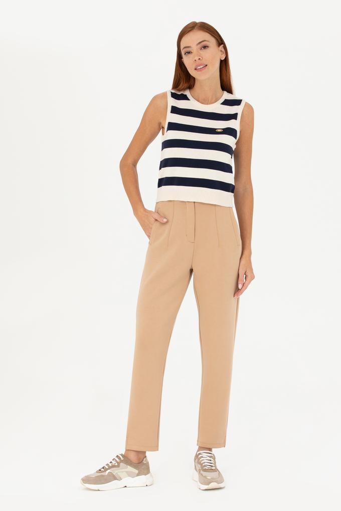 Kadın Kum Örme Pantolon