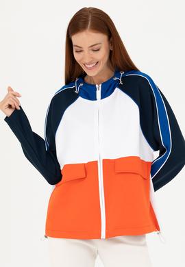 Kadın Saks Sweatshirt - 50272196007