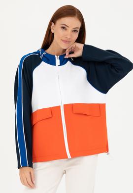 Kadın Saks Sweatshirt - 50272196007