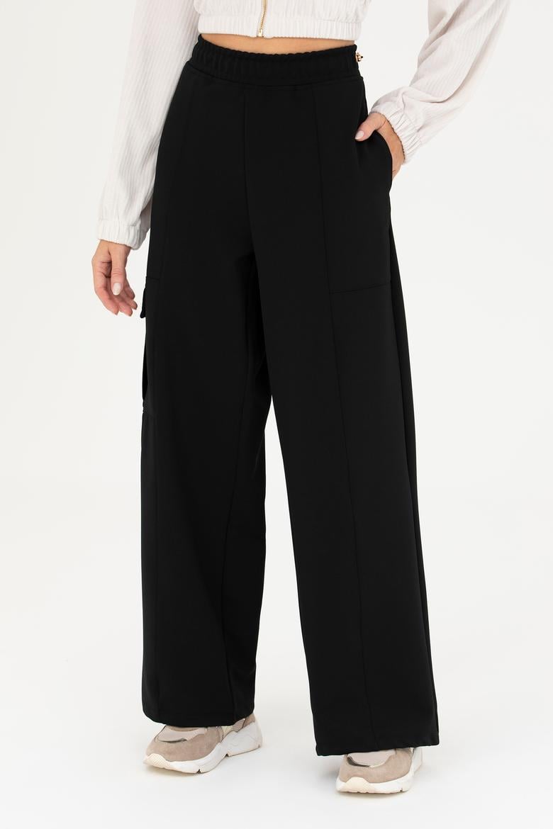 Kadın Siyah Eşofman Altı - 50273398019