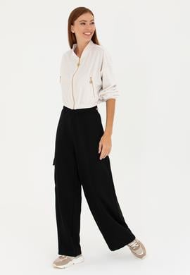 Kadın Siyah Eşofman Altı - 50273398019