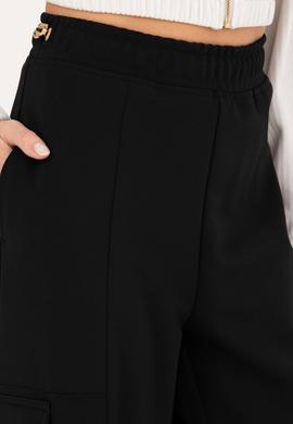 Kadın Siyah Eşofman Altı - 50273398019