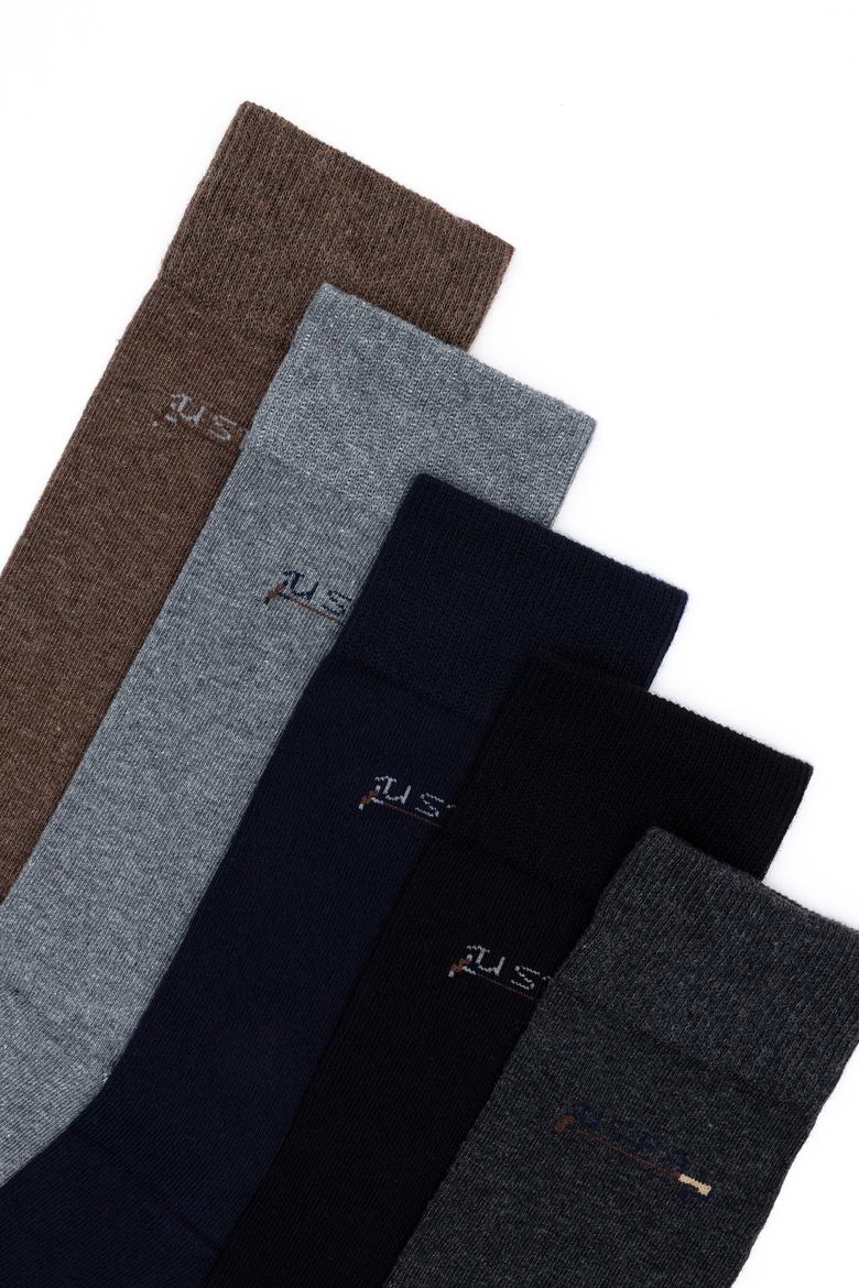 Erkek Antrasit Melanj Çorap - 50274149003