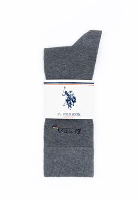 Erkek Gri Melanj Çorap - 50274149004