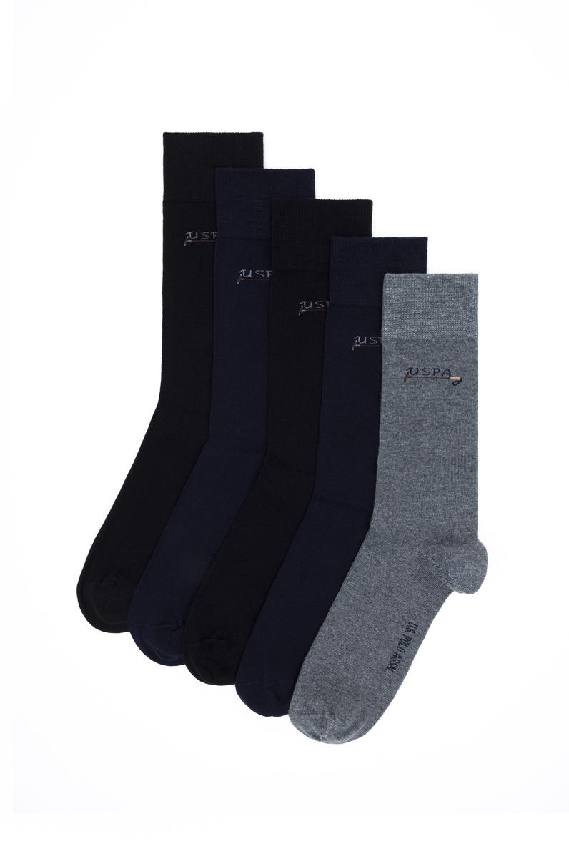 Erkek Gri Melanj Çorap