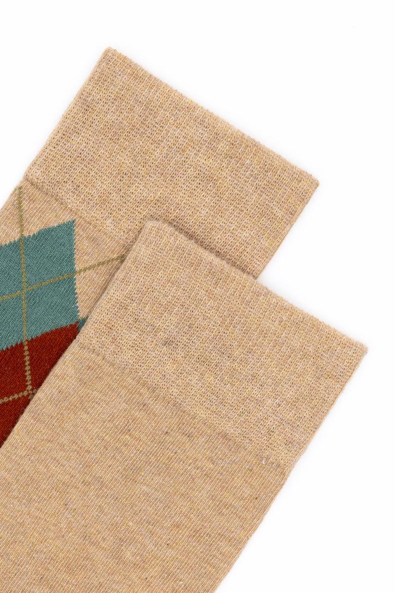 Erkek Kum Melanj 2'li Çorap - 50274150003