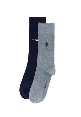 Erkek Gri Melanj Çorap - 50274165007