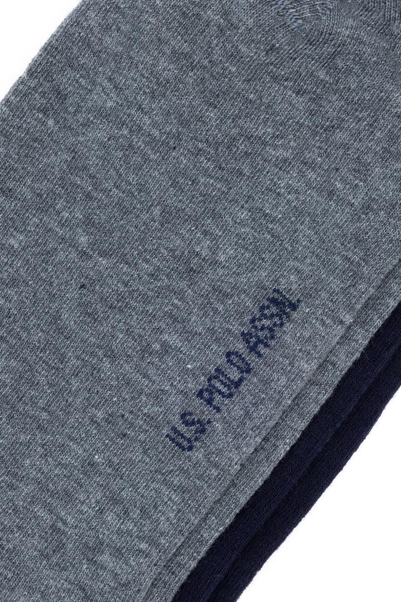 Erkek Gri Melanj Çorap - 50276284017