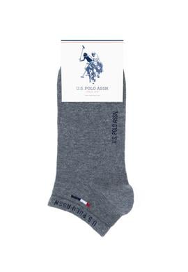 Erkek Gri Melanj Çorap - 50276284017