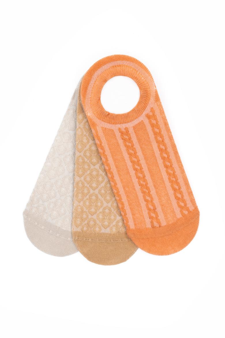 Kadın Turuncu Çorap - 50265743003