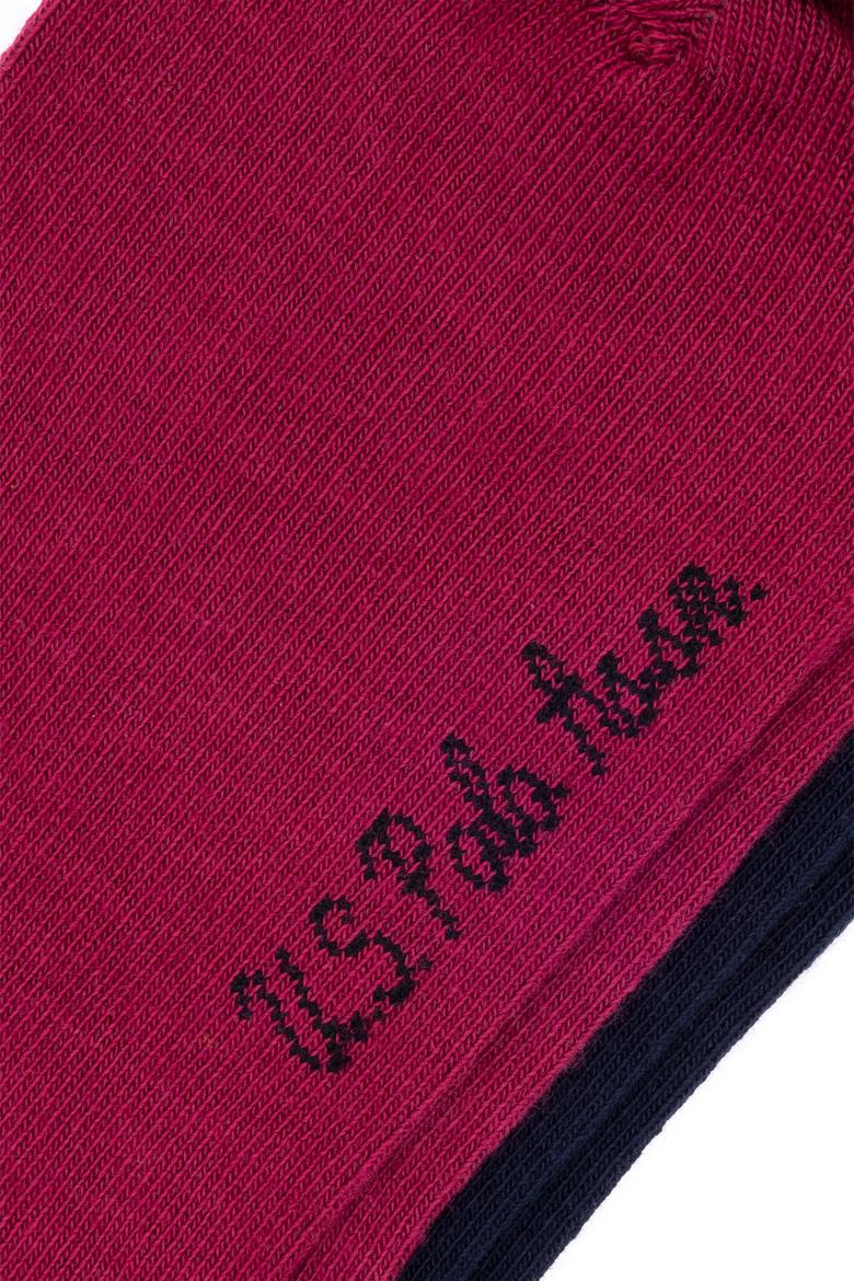 Kadın Bordo Çorap - 50274175002