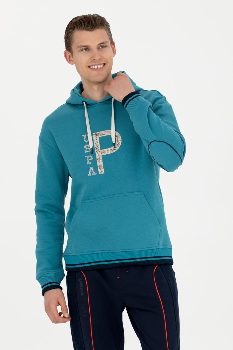 Erkek Petrol Sweatshirt