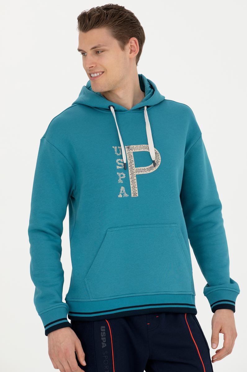 Erkek Petrol Sweatshirt