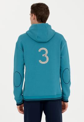 Erkek Petrol Sweatshirt - 50270788021