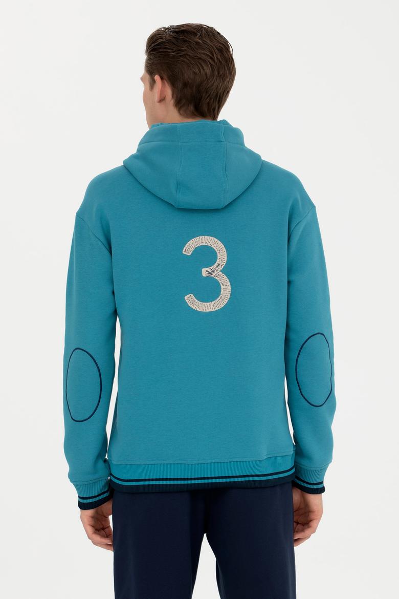 Erkek Petrol Sweatshirt - 50270788021