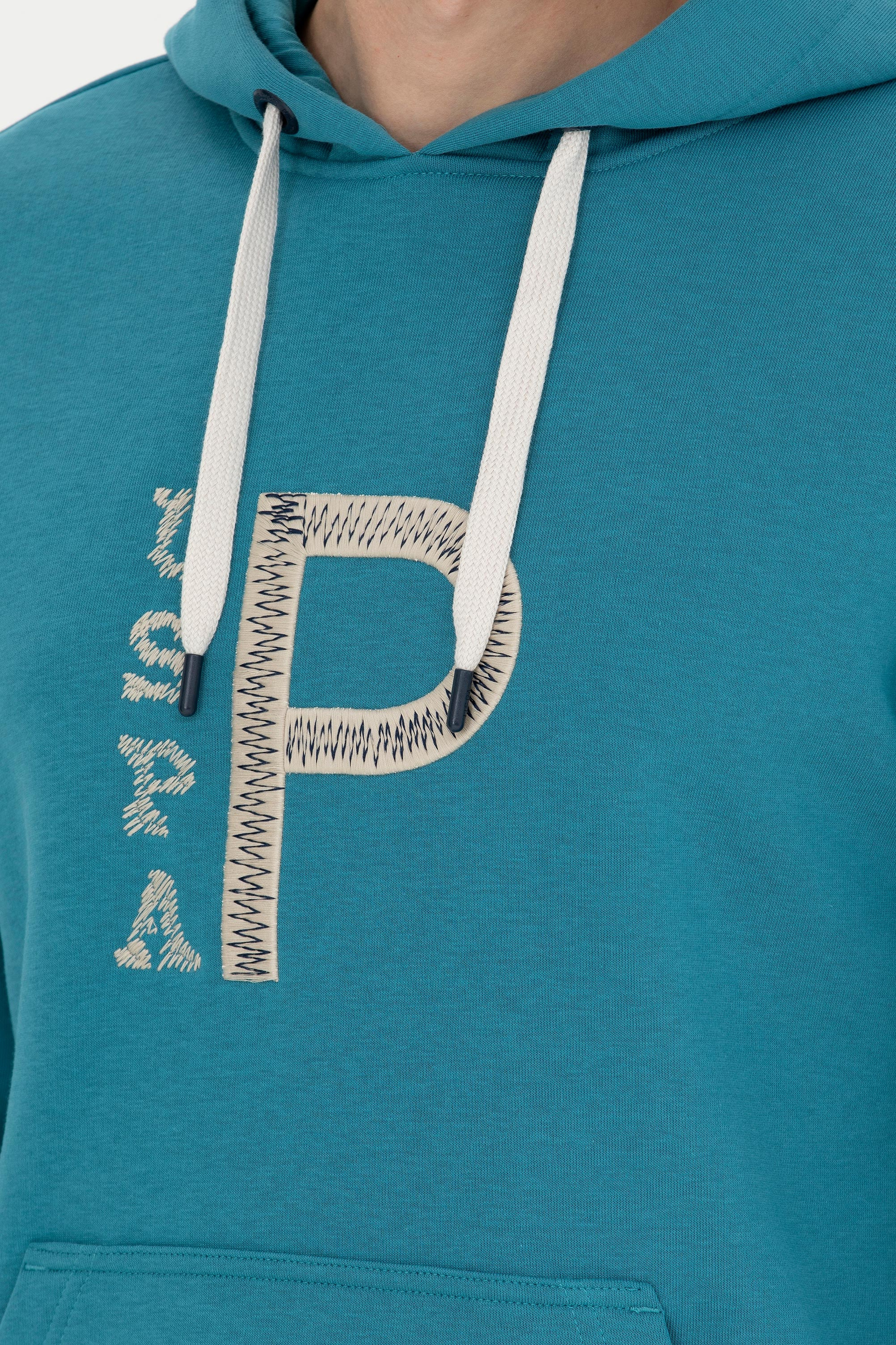 Erkek Petrol Sweatshirt - Image 6