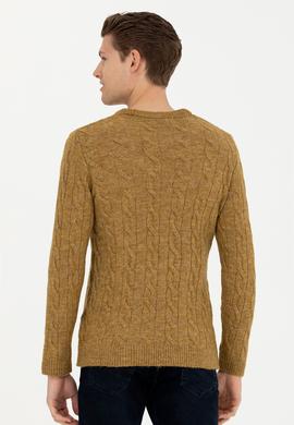 Erkek Açık Haki Kazak - 50270967001