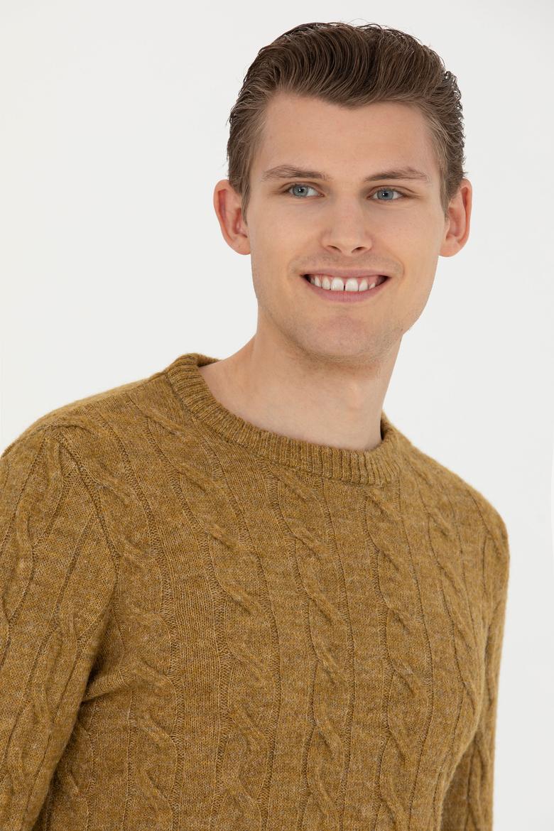 Erkek Açık Haki Kazak - 50270967001