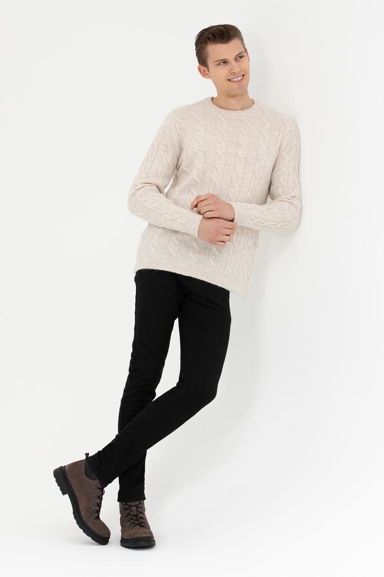 Erkek Taş Melanj Kazak - 50270967014