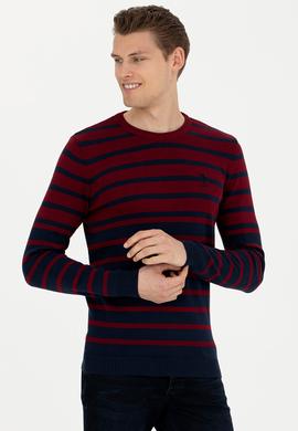 Erkek Bordo Kazak - 50272124019