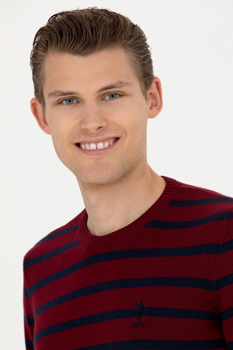 Erkek Bordo Kazak - 50272124019