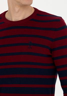 Erkek Bordo Kazak - 50272124019